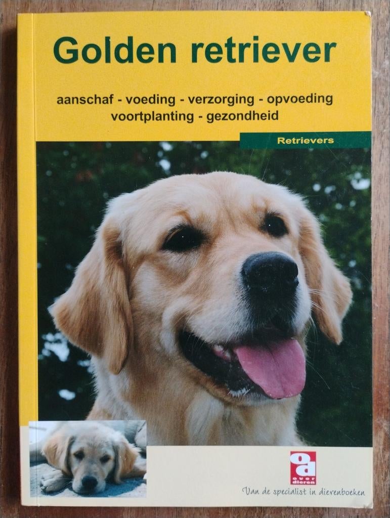 Golden Retriever Boek - Aanschaf, Voeding & Verzorging, Onbekend, Honden, Ophalen of Verzenden, Zo goed als nieuw