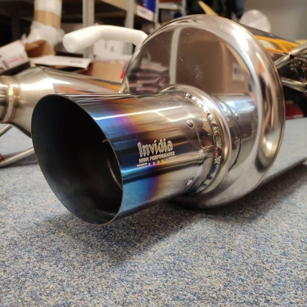 Invidia G200 Titanium Tip catback uitlaat - Civic Type-R EP3, Ophalen of Verzenden