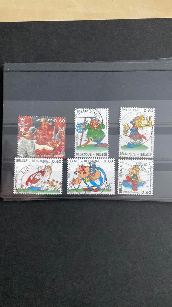 België 3433/38 Asterix gestempeld/231, Postzegels en Munten, Ophalen of Verzenden