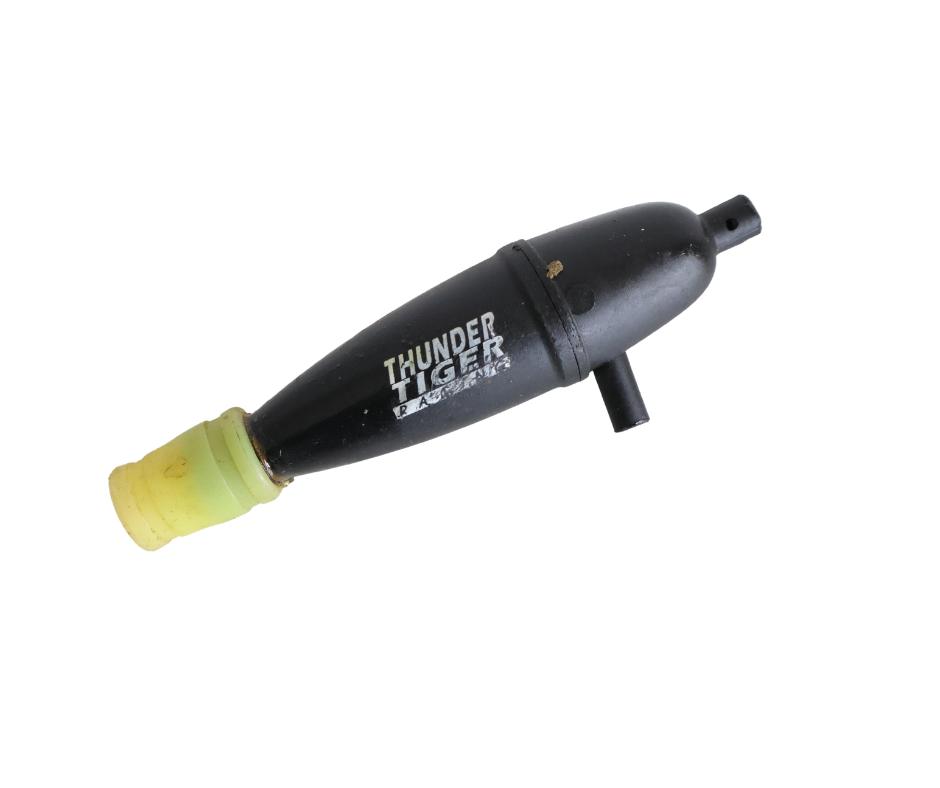 Thunder Tiger nitro uitlaat 1/10 rc, Hobby en Vrije tijd, Modelbouw | Radiografisch | Auto's, Gebruikt, Onderdeel, Nitro, Ophalen of Verzenden