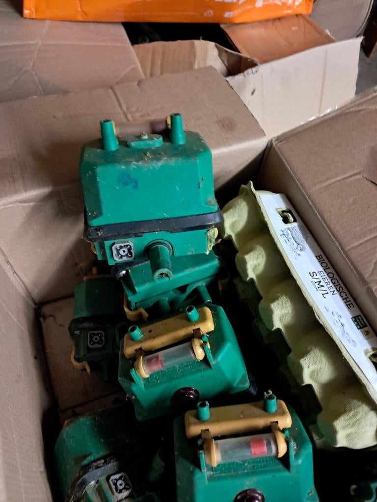 Manus pulsators lampje buisje stekkertje en meer onderdelen, Ophalen of Verzenden