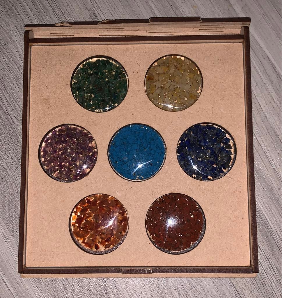 Chakra Stenen Set, Ophalen