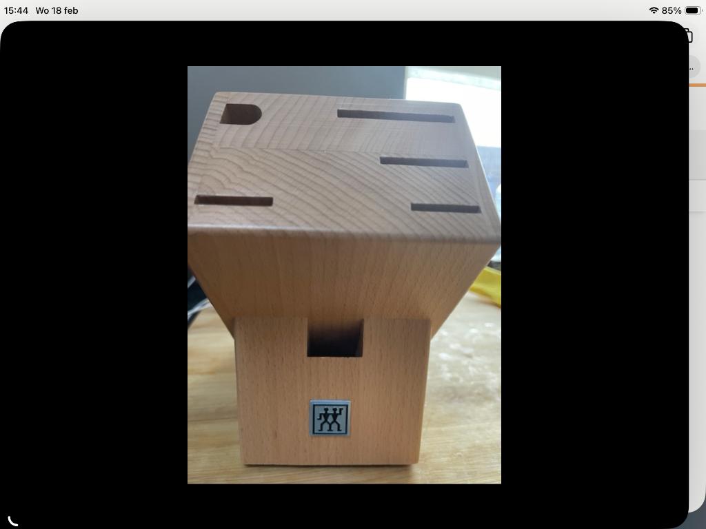 Zwilling Messenblok bamboe, Ophalen of Verzenden, Nieuw