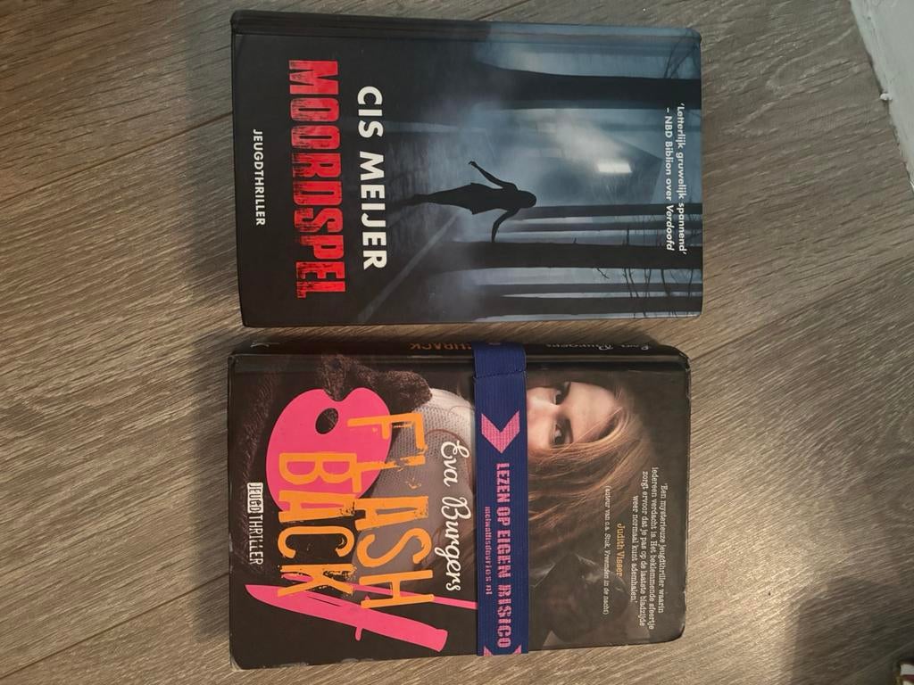 Twee jeugdthrillers. Cis Meijer, Eva Burgers, Boeken, Ophalen of Verzenden, Zo goed als nieuw