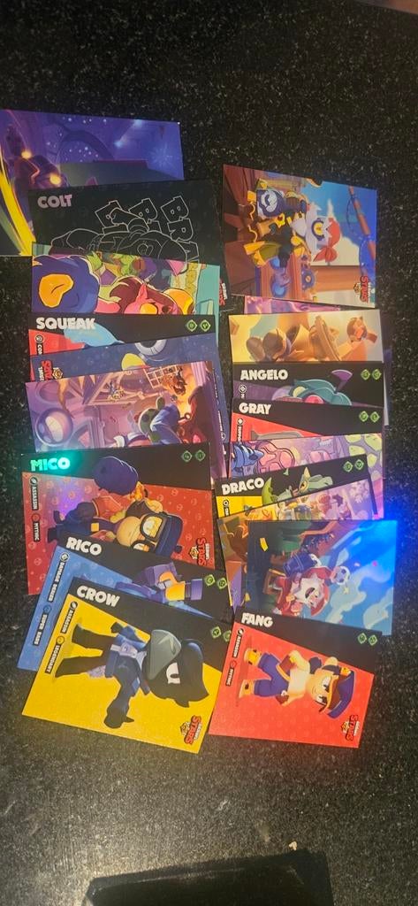 Brawl Stars Kaarten Collectie, Ophalen of Verzenden, Gebruikt, Plaatje