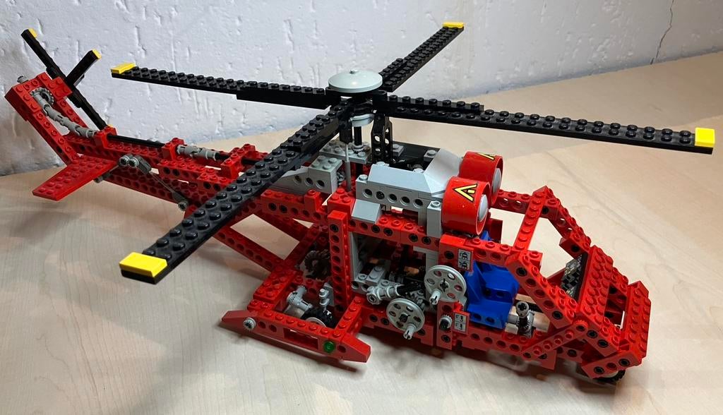 8856 Lego Technic Whirlwind Rescue (1991), Ophalen of Verzenden, Gebruikt, Complete set, Lego