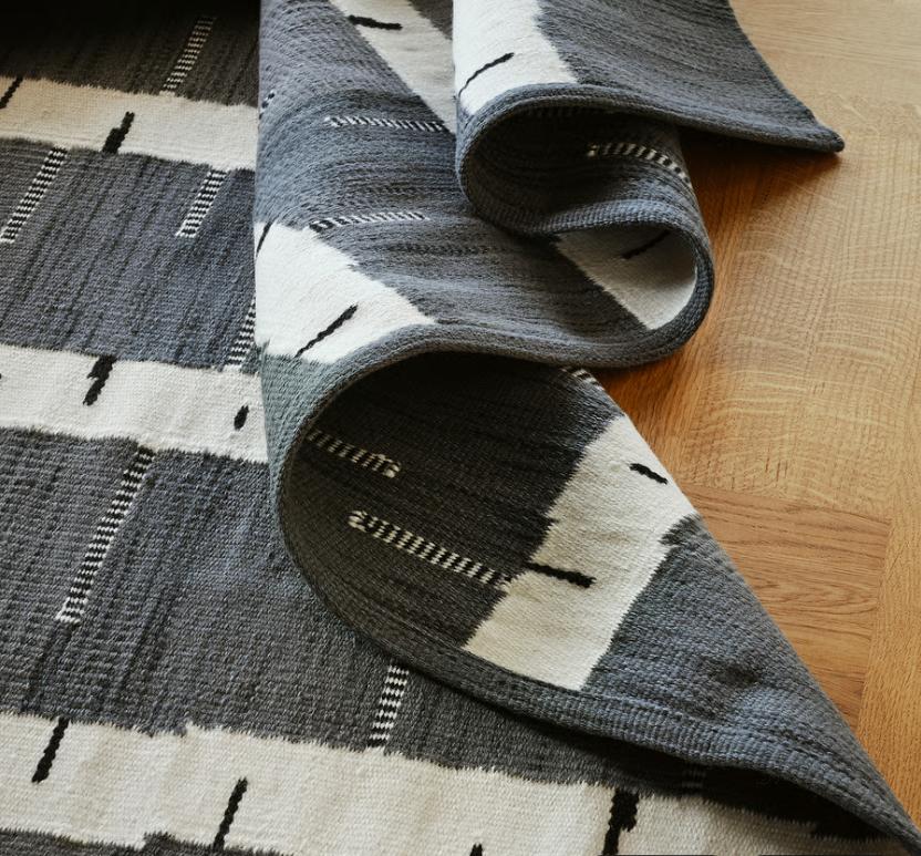 IKEA Stockholm 2025 Vloerkleed | Wol, Japandi | 170x240, Huis en Inrichting, Stoffering | Tapijten en Kleden, Grijs, 150 tot 200 cm