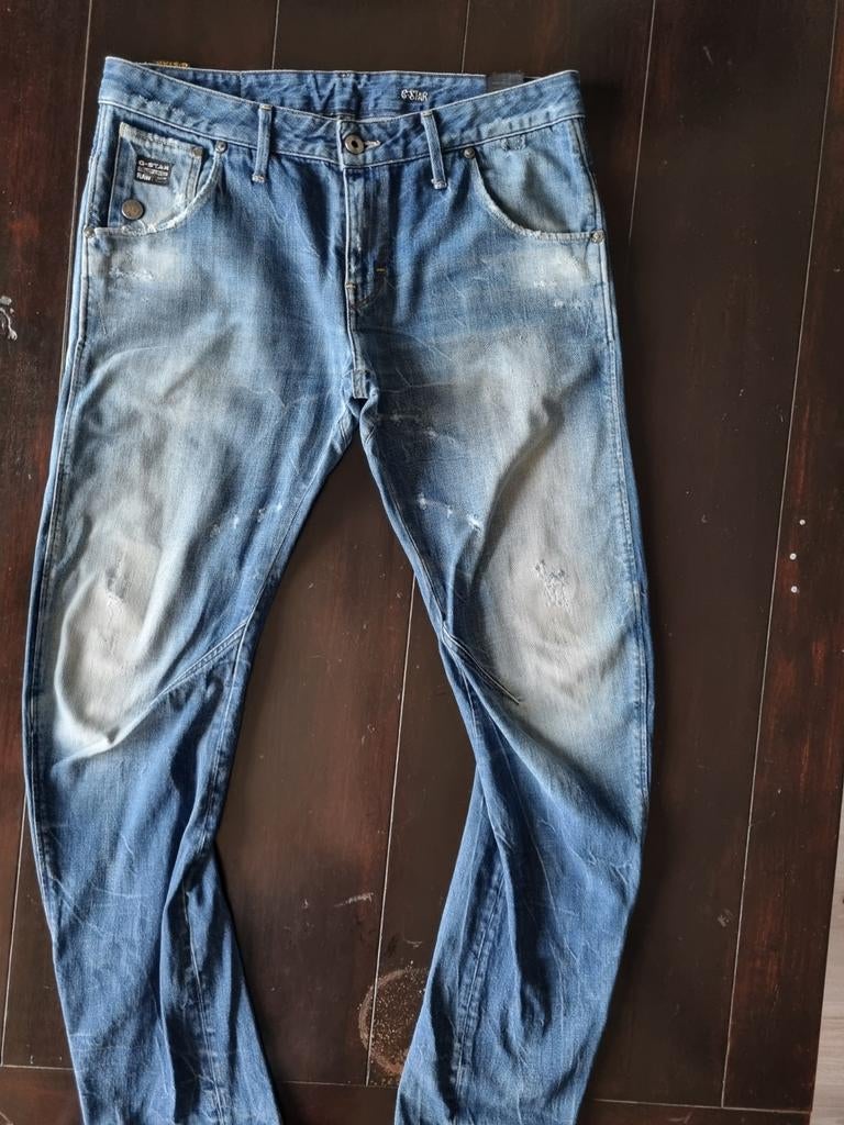 CLASSIC G STAR RAW ARC 3D SLIM JEANS SIZE 34/32, Blauw, Ophalen of Verzenden, Zo goed als nieuw, G STAR