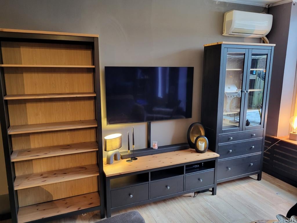 ikea hemnes wandmeubel 2 jaar oud, in goede staat, Ophalen, Gebruikt, Overige materialen, Met deur(en)