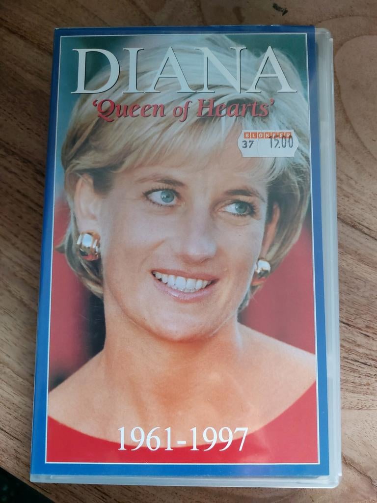Diana: Queen of Hearts VHS, Alle leeftijden, Ophalen of Verzenden, Zo goed als nieuw, Drama