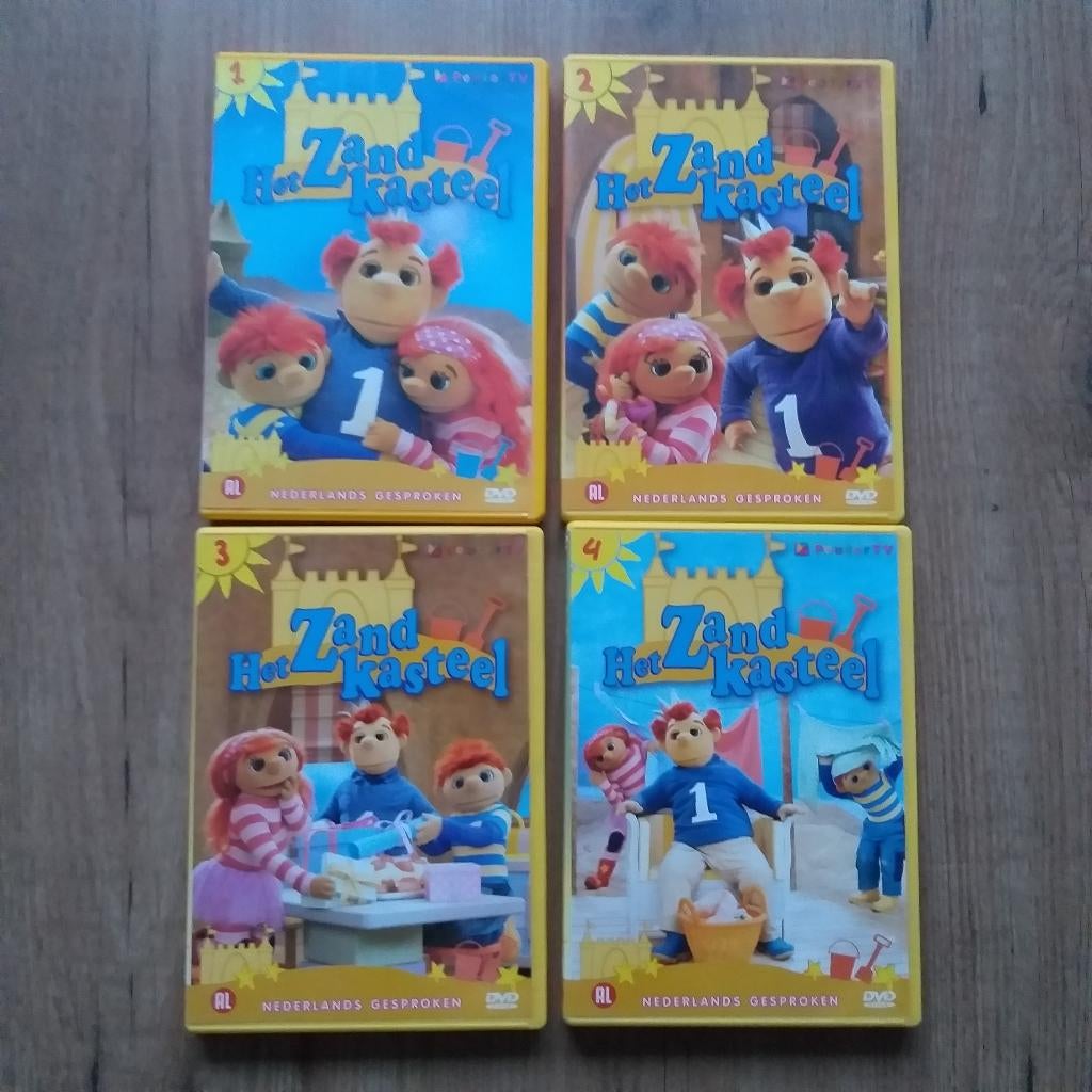 Het Zandkasteel DVD's, Cd's en Dvd's, Dvd's | Kinderen en Jeugd, Zo goed als nieuw, Tv fictie, Poppen, Alle leeftijden, Ophalen of Verzenden