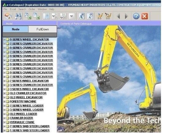 Hyundai HCE Heavy Industries e-Catalog 2013, Ophalen of Verzenden
