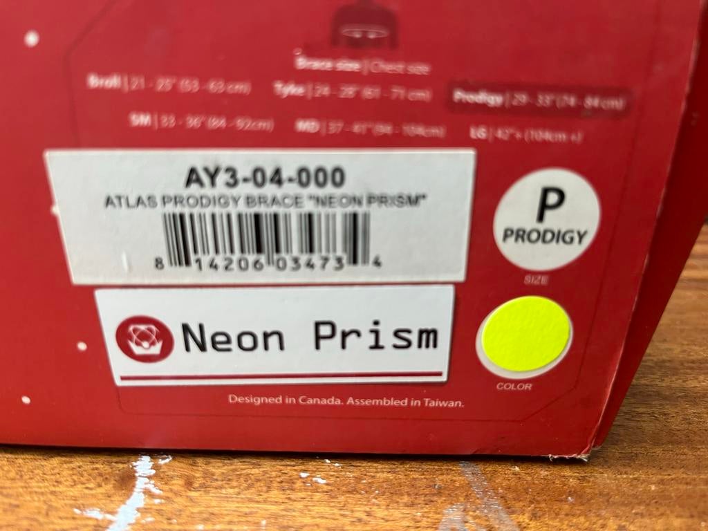 Atlas Nekbrace AY3-04-000 Motorcross, Ophalen of Verzenden, Offroadhelm, Overige merken