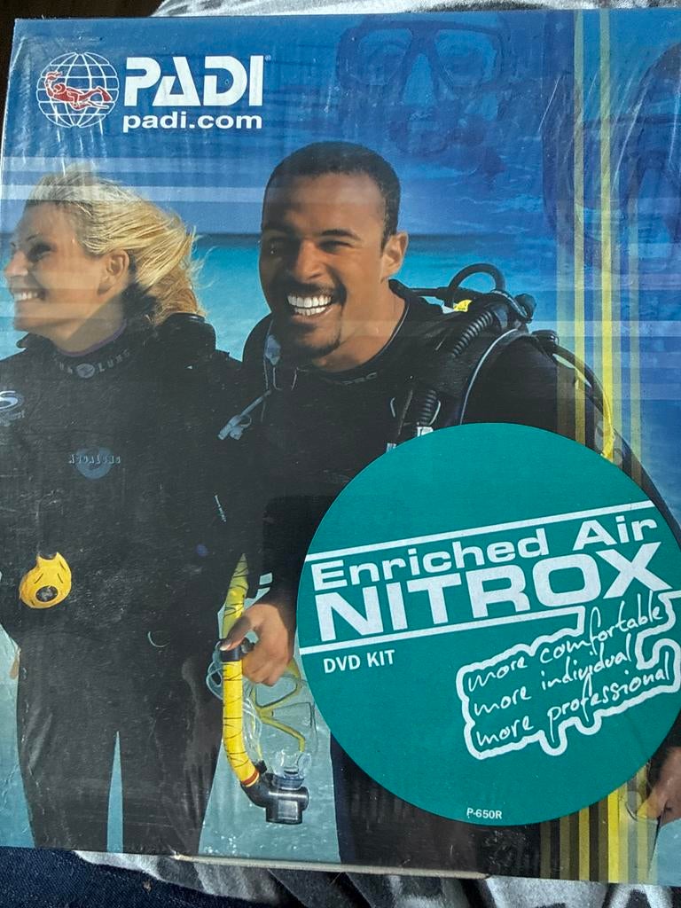 PADI Enriched Air Nitrox DVD kit. Nieuw in de verpakking, Ophalen of Verzenden, Nieuw, Overige typen