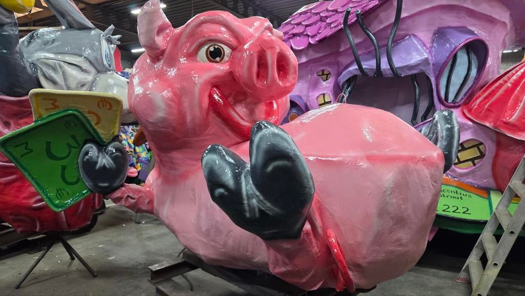 Diverse carnavalspoppen te koop, Hobby en Vrije tijd, Feestartikelen, Zo goed als nieuw, Versiering, Carnaval, Ophalen