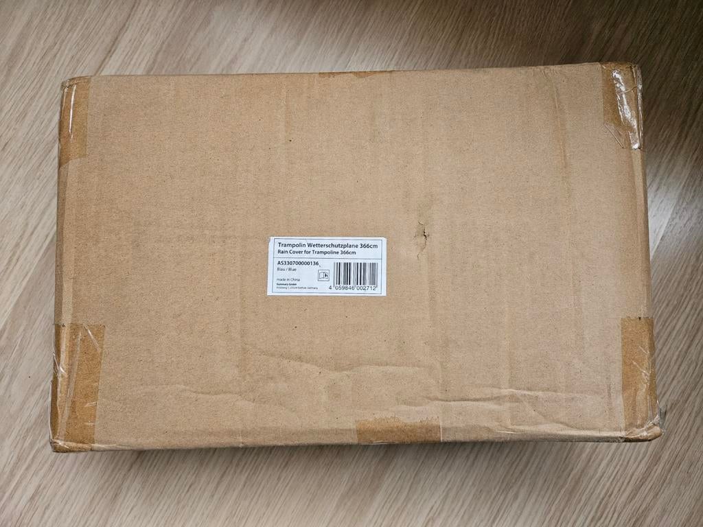 Trampoline Afdekhoes 366cm - Nieuw in doos, Ophalen of Verzenden, Nieuw