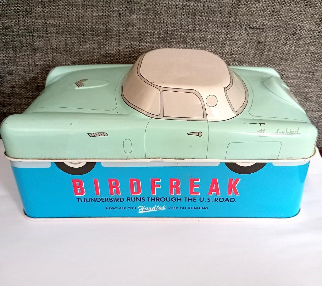 blik thunderbird san-x.co 1986, Ophalen of Verzenden, Gebruikt, Overige