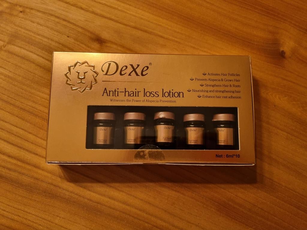 Dexe Anti-haaruitval Lotion - 10 x 6ml, Overige kleuren, Gehele gezicht, Nieuw, Ophalen of Verzenden