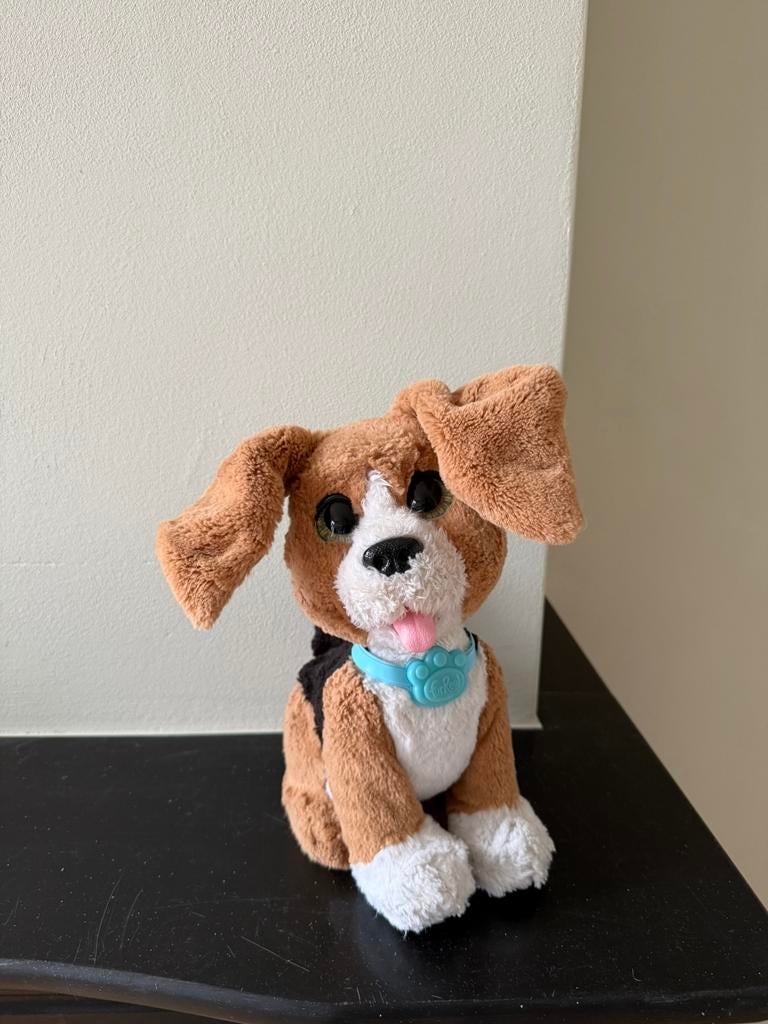 FurReal Friends Chatty Charlie – Blaffende Beagle (Hasbro), Kinderen en Baby's, Speelgoed | Knuffels en Pluche, Gebruikt, Hond