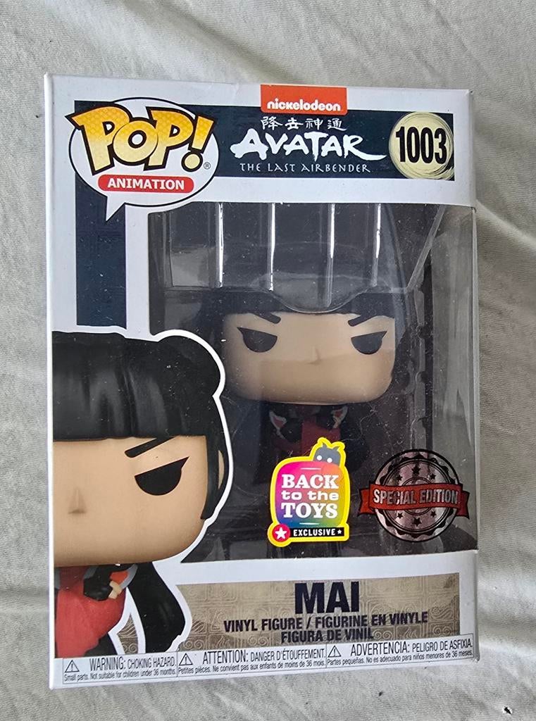 Funko Pop! Avatar: The Last Airbender - Mai Limited Edition, Verzamelen, Poppetjes en Figuurtjes, Ophalen, Nieuw