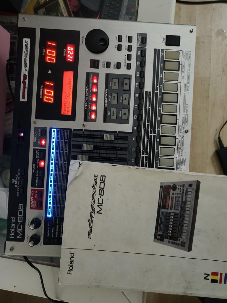 Roland mc 808, Muziek en Instrumenten, Samplers, Ophalen of Verzenden, Gebruikt