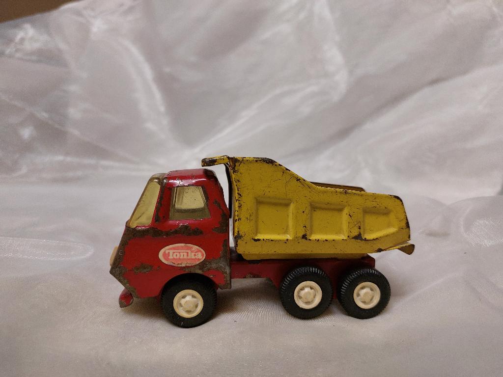 Vintage jaren 1970 speelgoed Tonka Trucks 4x, Ophalen of Verzenden
