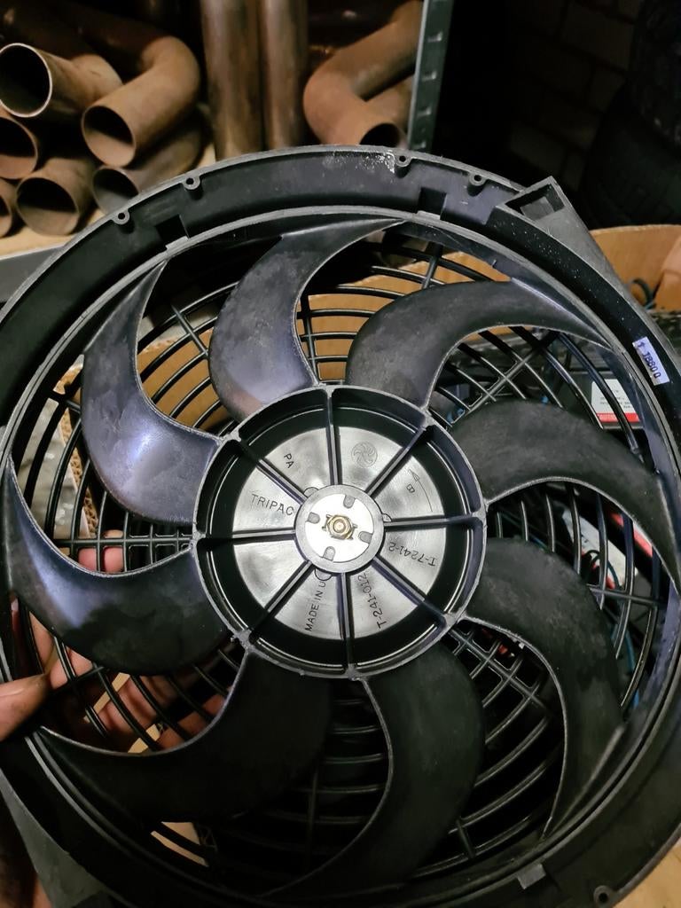 Tripac ventilator 12v blazend / zuigend 282mm koelfan., Ophalen of Verzenden, Nieuw, Overige automerken