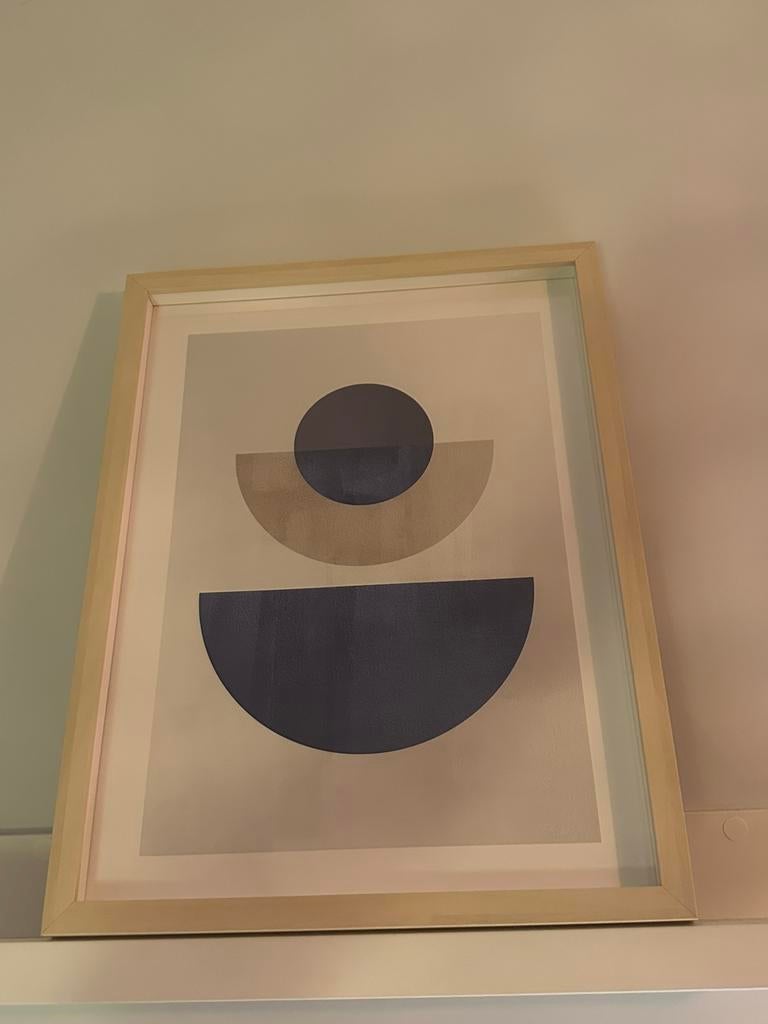 Desenio poster incl. lijst, Ophalen, Rechthoekig Staand, Met lijst, Zo goed als nieuw