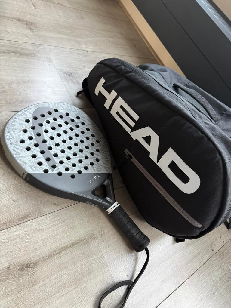 ZGAN Head vibe 2025 padel racket met tas, Sport en Fitness, Padel, Ophalen of Verzenden, Zo goed als nieuw