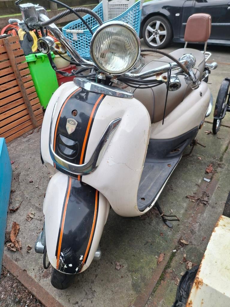 2 x retro scooters, Ophalen of Verzenden, Benzine, Overige merken
