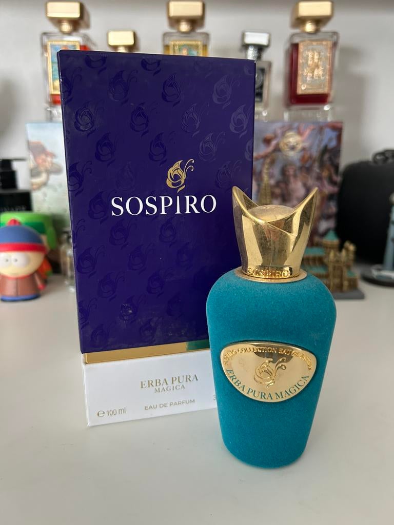 Sospiro Erba Pura Magica 95/100ml, Ophalen of Verzenden, Zo goed als nieuw