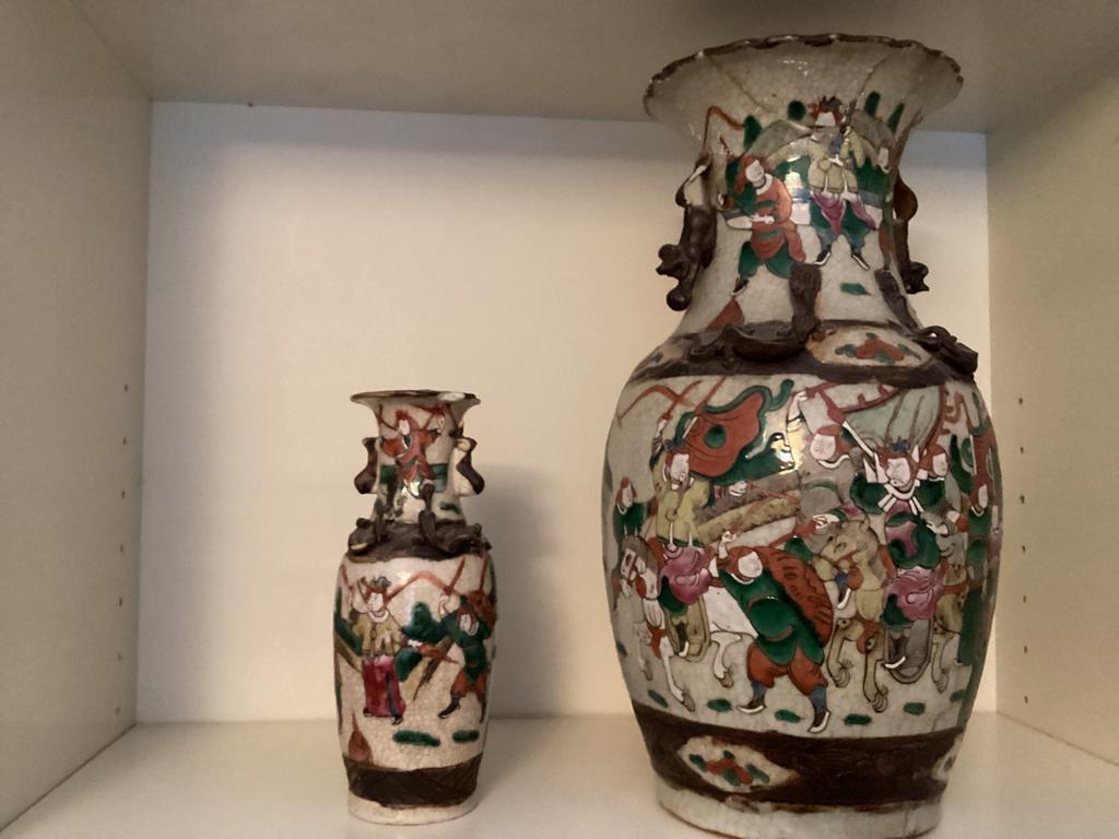 2 Chinese vazen, Antiek en Kunst, Antiek | Vazen, Ophalen