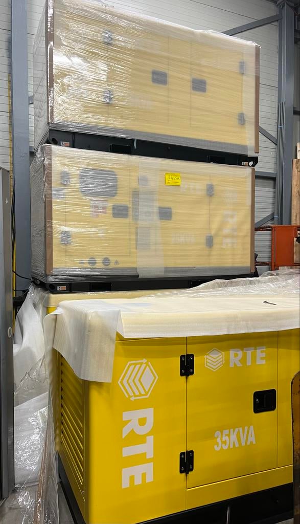 25KVA en 35kVA RTE agregaat / generator, Ophalen of Verzenden