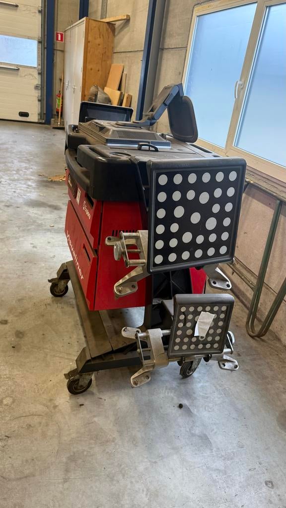 John Bean Vierwiel Uitlijner Compleet met Extra Spiegels, Auto diversen, Autogereedschap, Ophalen, Gebruikt