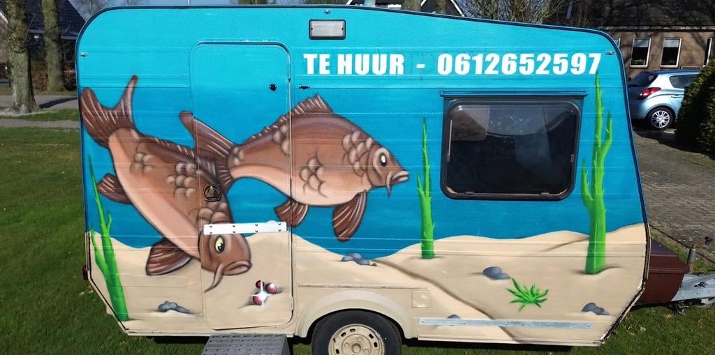 Ballenbak caravan te huur, Hobby en Vrije tijd, Feestartikelen | Verhuur, Overige, Ophalen