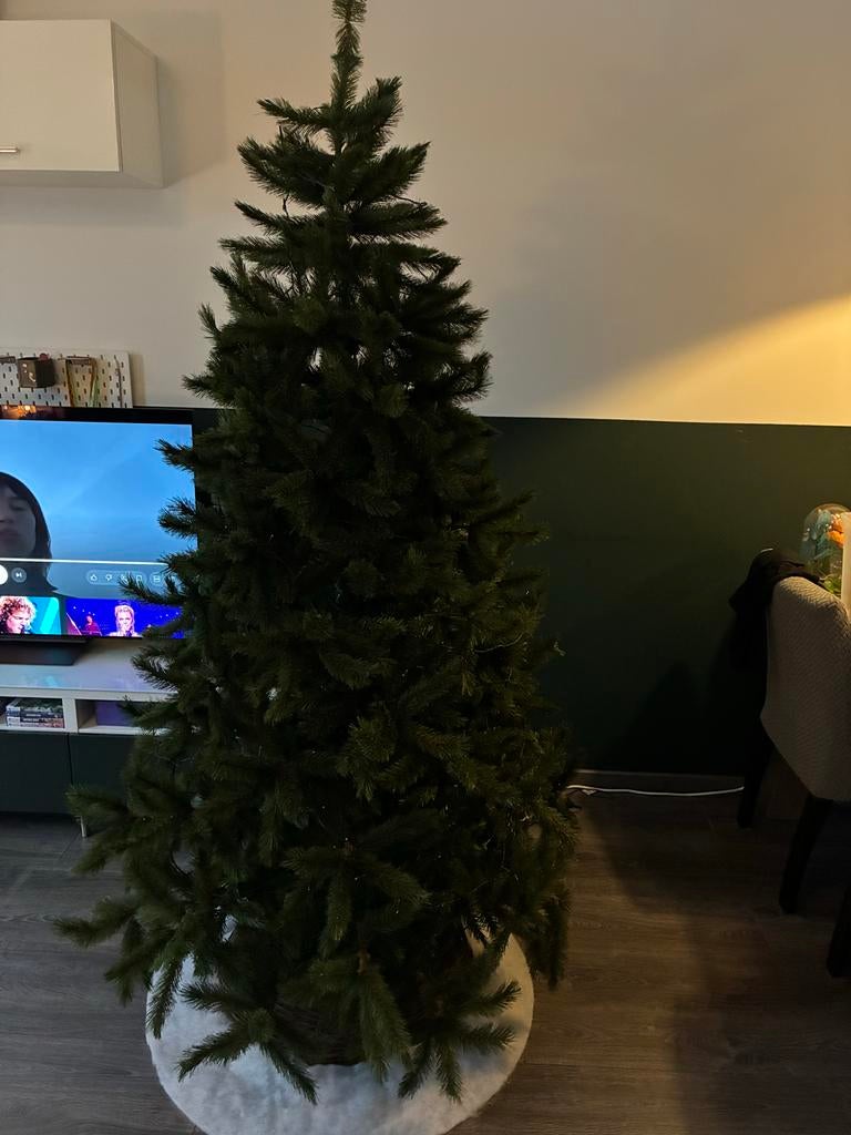 Kerstboom 215cm, Ophalen, Zo goed als nieuw