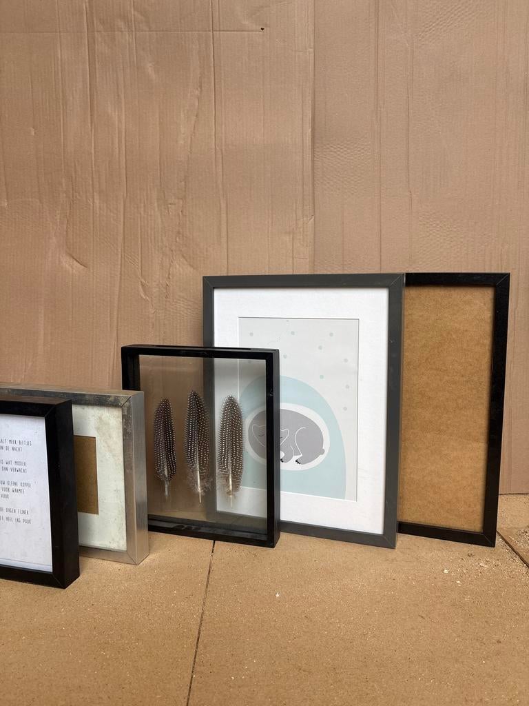 IKEA Ribba fotolijsten - diverse formaten, Huis en Inrichting, Woonaccessoires | Lijsten, Gebruikt, Minder dan 50 cm, Hout, Ophalen of Verzenden