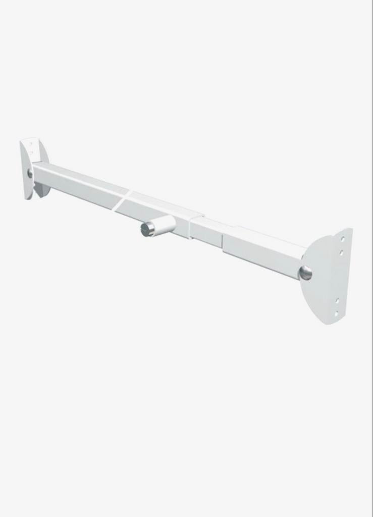 SecuProducts SecuBar Schuifpuibeveiliging - Wit 112-180 cm, Doe-het-zelf en Verbouw, Hang- en Sluitwerk, Ophalen, Zo goed als nieuw