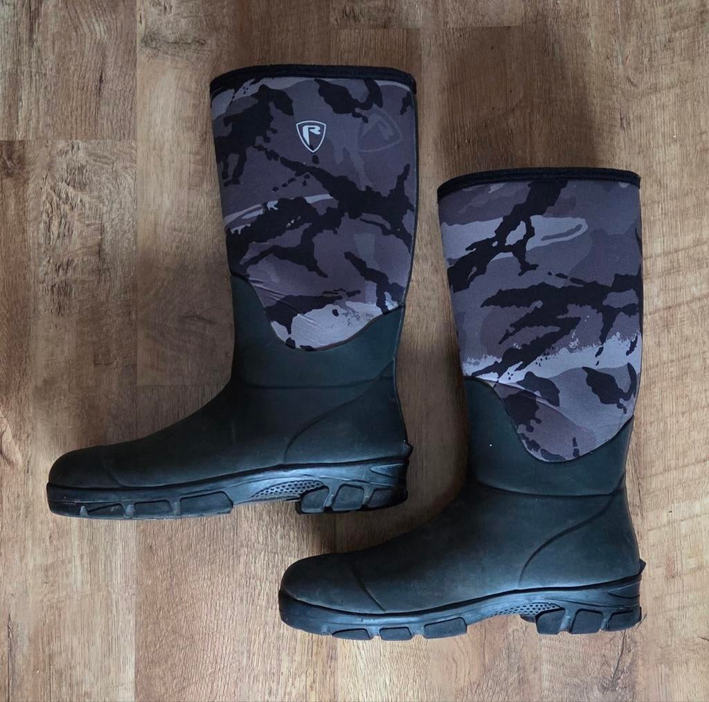 Fox Rage Camo Neopreen Laarzen, Ophalen, Zo goed als nieuw, Bruin, Boots