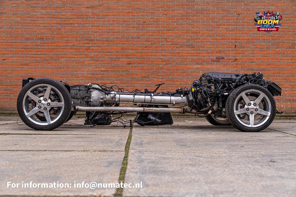 Chevrolet Corvette C6 LS2 donor / rolling chassis – compleet, Automaat, Achterwielaandrijving, 8 cilinders, Overige bekleding