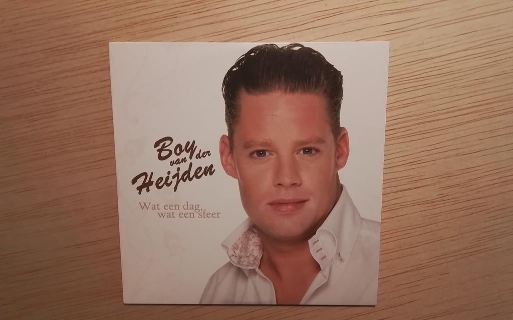 Boy van der Heijden - wat een dag wat een sfeer, Cd's en Dvd's, Ophalen of Verzenden, Zo goed als nieuw, Nederlandstalig