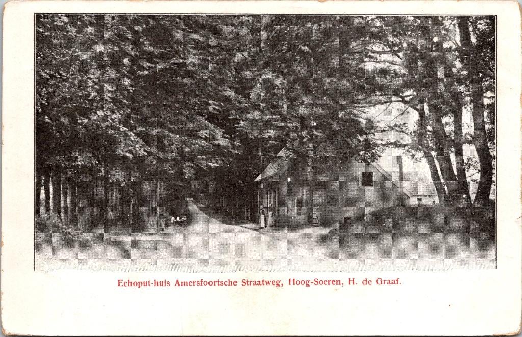 Hoog-Soeren - Echputhuis Amersfoortsche Straatweg, Verzamelen, Verzenden, Voor 1920, Ongelopen, Gelderland