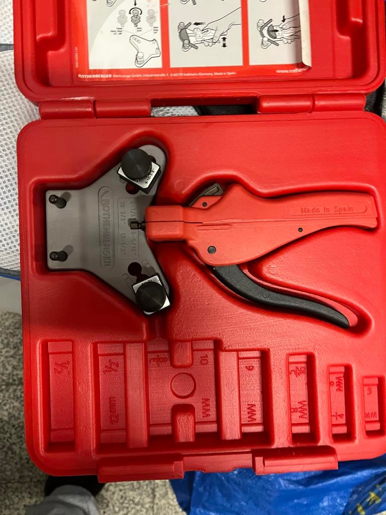 Rothenberger Eenhandbuiger - Handbuiger voor buizen, Doe-het-zelf en Verbouw, Gereedschap | Handgereedschap, Nieuw, Ophalen