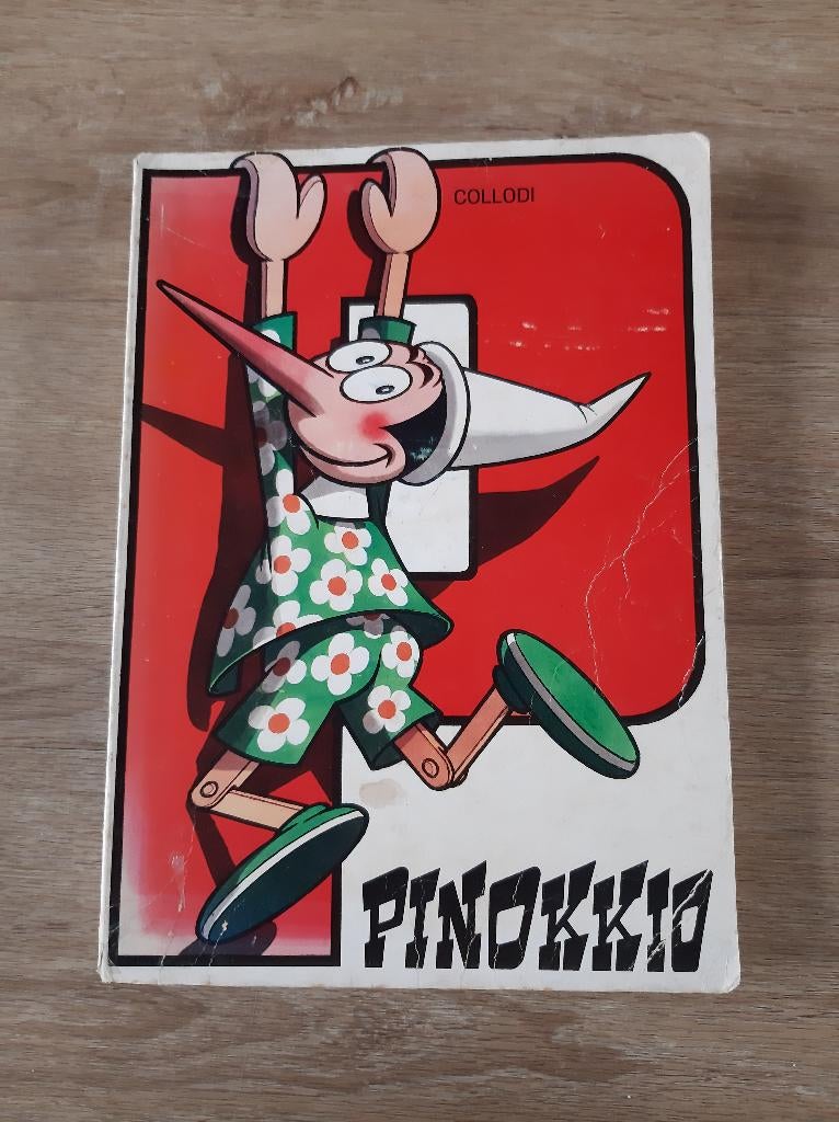 Pinokkio Groot formaat Voorleesboek van vroeger, Ophalen of Verzenden, Gelezen, Fictie algemeen