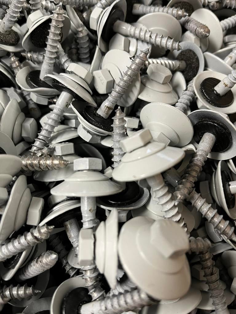 Golfplaatbouten met 3 delige ringen rvsA2, Ophalen of Verzenden, Zo goed als nieuw, Rvs