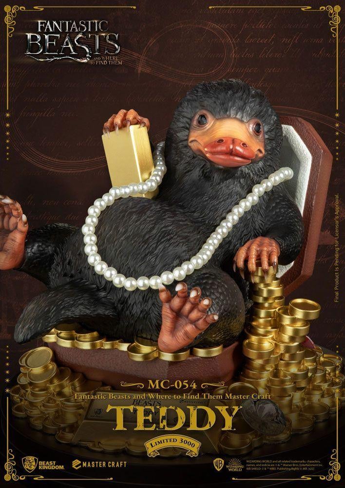 Beast Kingdom Master Craft Fantastic Beasts Niffler Teddy, West Campus 1 76863 Herxheim (DE), Heo GmbH, Nieuw, Ophalen of Verzenden