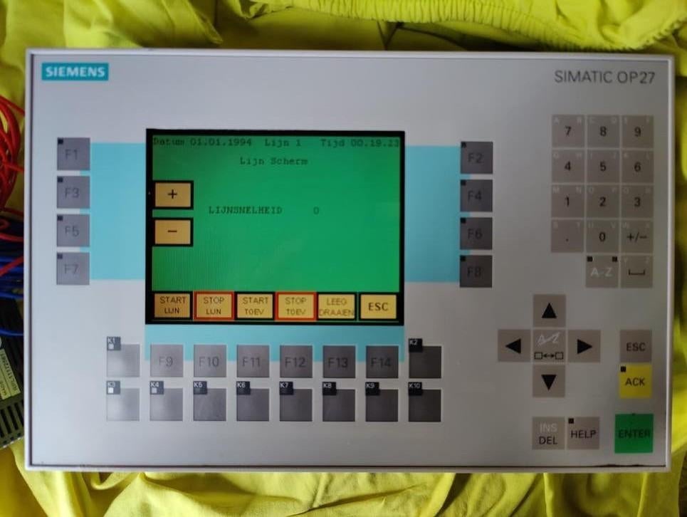 Siemens HMI Display Operator Panel OP27 Color, Ophalen of Verzenden