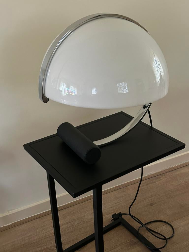Stilnovo meta tafellamp, Ophalen of Verzenden, Zo goed als nieuw, Minder dan 50 cm