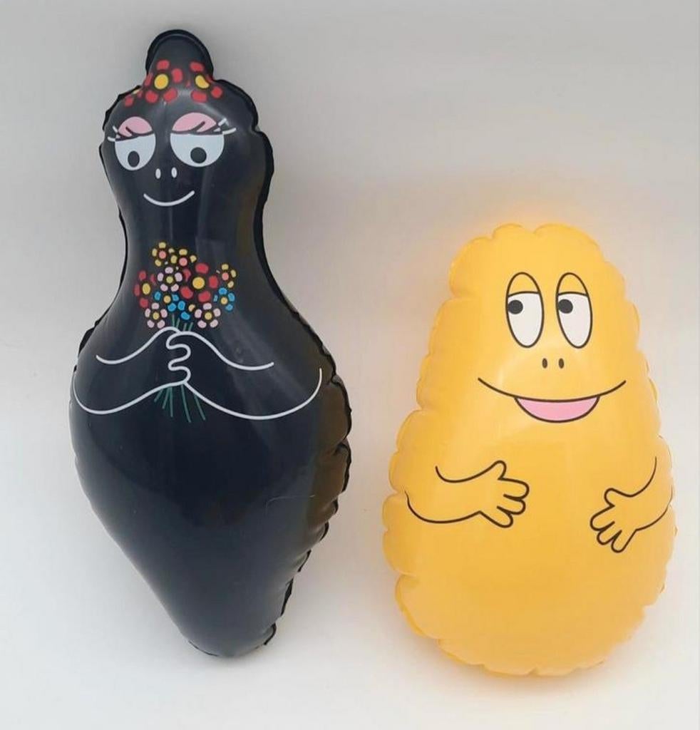 Barbapapa 2 oplaasbare figuren Barbamama en Barbabee, Ophalen of Verzenden, Zo goed als nieuw