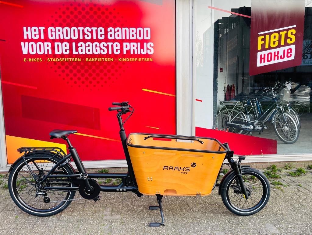 Elektrische bakfiets NIEUW va 1499,- nu bij 't Fietshokje, Fietsen en Brommers, Fietsen | Bakfietsen, 4 kinderen of meer, Huif